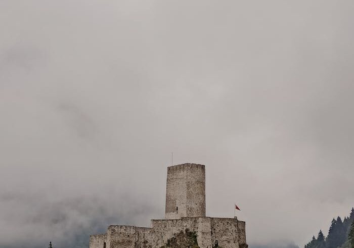 Rize Fortress on Hill